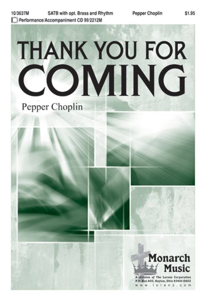 Thank You For Coming